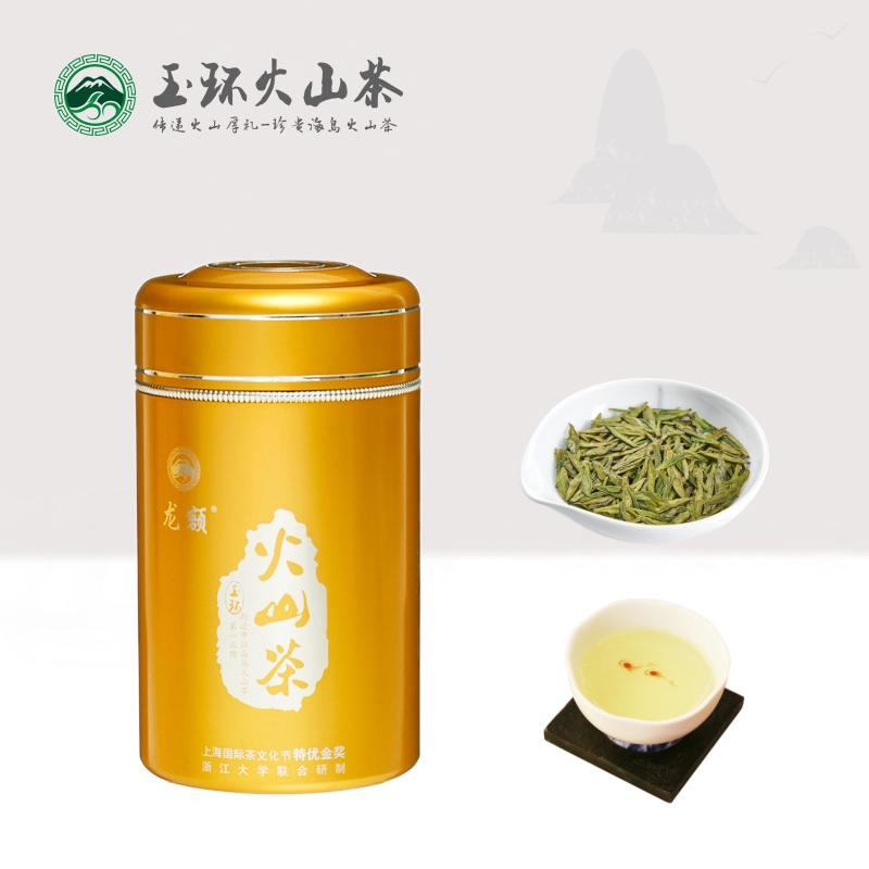 火山茶夢緣系列綠茶單罐40克 